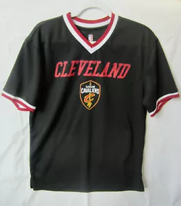 NBA Cleveland Cavaliers Black Short-Sleeved Shirt Size Large - Picture 1 of 6