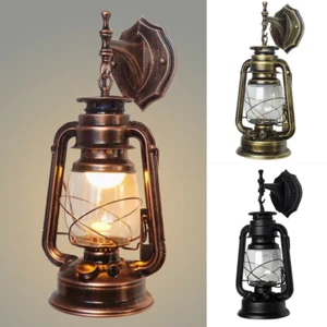 Antique Outdoor Wall Patio Light Exterior Porch Lights Wall Lantern Sconce Lamp - Picture 1 of 38