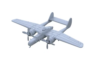 Yao'sStudio LYR700233 1/700 Kit Modelo Militar USAF P-61A-11 Black Widow Fighter - Imagen 1 de 3