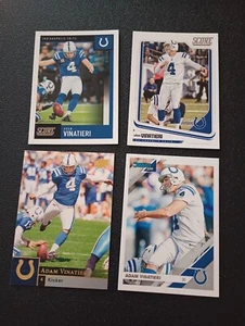 4 ct Lot verschiedene Adam Vinatieri Karten Colts - Bild 1 von 1