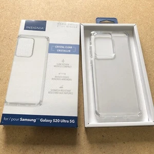 Insginia Coque Rigide Coque pour Samsung Galaxy S20 Ultra 6,9" Transparente - Coque - Photo 1 sur 7