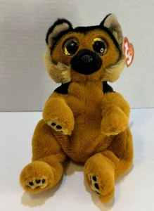 Ty Beanie Baby Bellies ACE il pastore tedesco (6 pollici) - Foto 1 di 13
