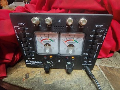 Channel Master Satellite Signal Level Meter Model 1006IFD - Image 1 of 3
