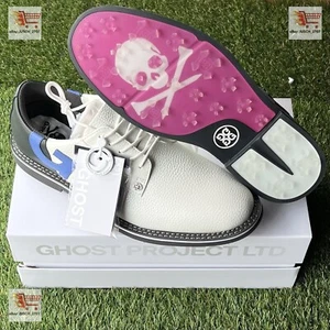 G/Fore GFORE Gallivanter Skull Ghost Golf Shoe Sneakers ⛳️ 11 Blue CHA Gray - Picture 1 of 9