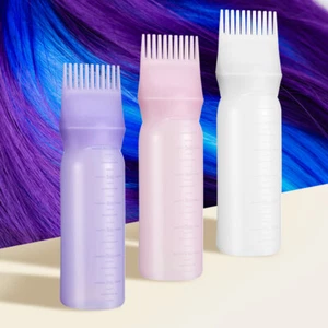 4 Pcs Salon Professional Hair Care Applicator Bottles Hair Oil Bottles - Picture 1 of 11