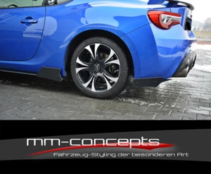 Juego de accesorios laterales difusor CUP para Subaru BRZ Flaps faldón trasero MATE - Imagen 1 de 6