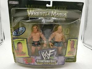 WWE Billy Gunn Hardcore Bob Holly Wrestlemania 2000 Double Slam 3 Tron WWF Jakks - Bild 1 von 6