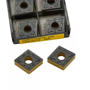 20PCS CNMG432 Carbide insert CNMG432-PM CNMG120408-PM 4325 CNC turning inserts - Picture 1 of 4