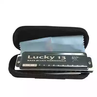 EASTTOP Lucky 13 Bass Plus Blues Harmonica 13 Holes Diatonic Harp Harmonica New - Image 1 of 4