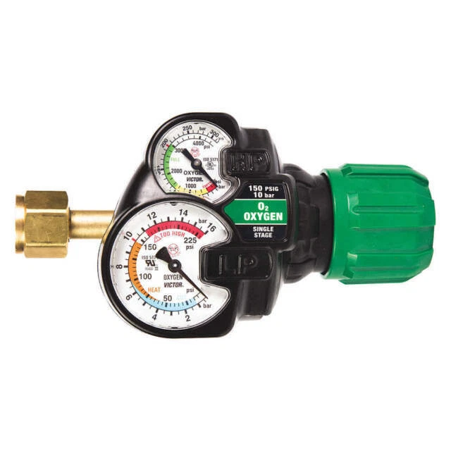 VICTOR 0781-3601 Gas Regulator - Green