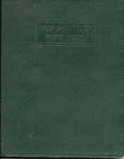 WWII Raid Spotter's Note Book