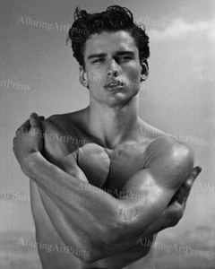 Male Model Photo Print Muscular Handsome Shirtless Hunk Abs -EE335 - Picture 1 of 1