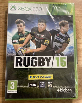 Rugby 15 Xbox 360 Xbox One Xbox Series X UK PAL NEW SEALED 2015 All Rugby - Image 1 of 2