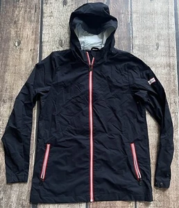 HUNTER X TARGET FULL ZIP HOODED JACKET BLACK RED GIRLS YOUTH XL EXCELLENT - Picture 1 of 8