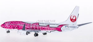 for JC Wings for Japan Airlines for Boeing 737-800 JA06RK 1:400 Airplane Model - Picture 1 of 4