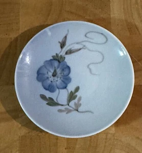 Royal Copenhagen Schmuck Geschirrteller blau Blumennadel Schale - Bild 1 von 3