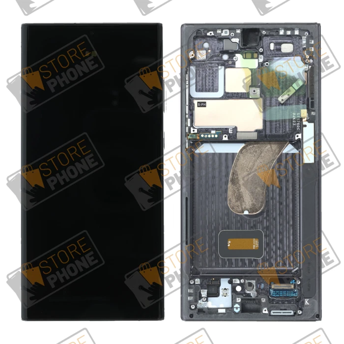 Ecran Complet OLED Samsung Galaxy S23 Ultra SM-S918 Noir - Imagen 1 de 1