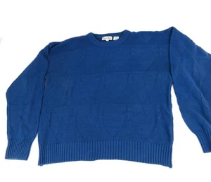 Daniel Henry Pullover Acryl Blau Herren XL Zopfmuster - Bild 1 von 9