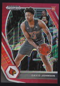 2021 Panini Prizm Draft Picks David Johnson Cardinals Red Rookie /299 #38 - Picture 1 of 2