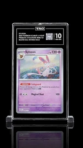 Sylveon Master Ball #40 – Prismatic Evolutions – TAG 10 – Gem Mint PSA Pokemon - Picture 1 of 4