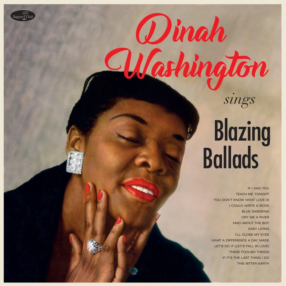 Dinah Washington Sings Blazing Ballads (Vinyl) 12" Album - Image 1 of 1