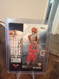 2025-26 Topps Basketball Noa Essengue Rise to Stardom #RTS-12 Chicago Bulls RC - Picture 1 of 2