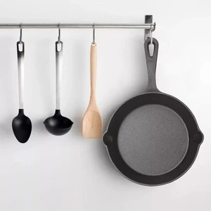 3 Stück Gusseisen Pfanne Set Vor Gewürzt Antihaft Ofen 6/8/10" Bratpfanne - Bild 1 von 4