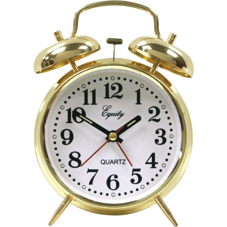 Reloj despertador La Crosse Technology Equity Keywound Twin Bell 13012 La Crosse Foto 1 de 1