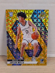 Mosaico Panini Jaylen Wells Rookie #240 amarillo reactivo Grizzlies radiocontrol 2024-25 - Imagen 1 de 2