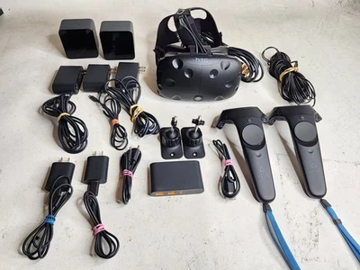 HTC Vive Virtual Reality Headset System 1st Generation Black - Image 1 of 4