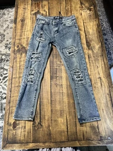 GS115 Boys Dark Wash Jeans Size 12 - Picture 1 of 16