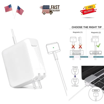 Mac Book Air Charger Replacement for AC 45W Power T-tip Shape Connector Power... - Image 1 of 4