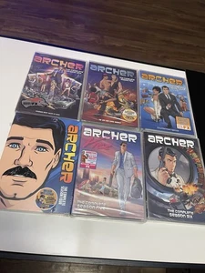 Archer DVD Lot Season 1-6 Complete Season New Sealed - Bild 1 von 2