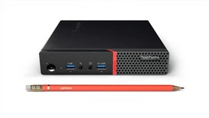 Lenovo ThinkCentre M900 Tiny Core i5 8GB DDR4 256GB NVMe, Genuine Win 10 Pro - Picture 1 of 4
