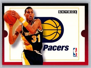 1992-93 Skybox Indiana Pacers Team Card Reggie Miller #292 - Picture 1 of 2