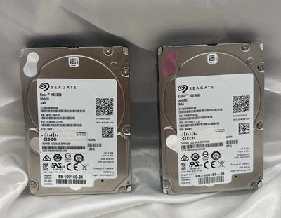 Seagate Exos 10E300 2pk ST300MM0048 300 GB SAS 3 2.5 in Enterprise Drive New - Image 1 of 2