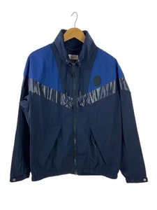 COACH nylon jacket 48 polyester Blue 79558 Used - Picture 1 of 7