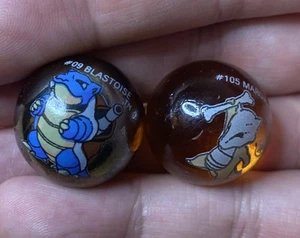 Pokémon Marble - #09 - BLASTOISE - 2000s - HOLO + Rare Non Holo Marowak VtG - Picture 1 of 4