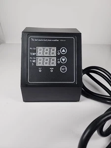 Heat Press Digital Dual Display Control Box-Temperature For Heat Press Machine - Picture 1 of 6