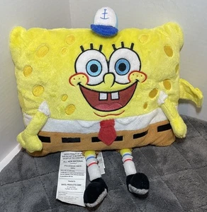 Pillow Pets Pee Wees SpongeBob SquarePants Plush Nickelodeon 2011 - Picture 1 of 9