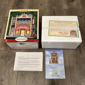 2007 Lemax Victorian Longs Drugs Store Holiday Xmas In Original Box COA 3000 NEW - Picture 1 of 7