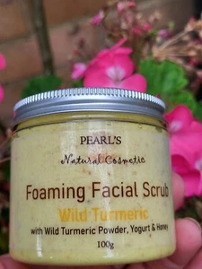 FOAMING FACIAL SCRUB, Whipped Facial Scrub, Whipped Soap, Face Detox - Picture 1 of 11