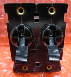 Carling Technologies BA-B0-34-615-121-D. Dual Pole 15A Circuit Breaker. NEW. - Picture 1 of 3