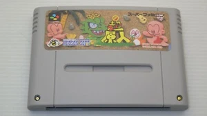 Super Famicom Games  SFC " Super Genjin "  TESTED /661382 - Picture 1 of 2