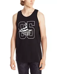Crooks & Castles Mens Crew Neck Vest Tank Training Top Shirt Black Size Medium M - Picture 1 of 1