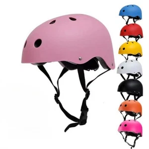 Kids Adjustable Helmet Suitable Boys Girls Skating Bike Bicycle Safety Helmet - Picture 1 of 29
