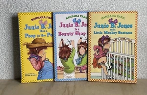 Junie B. Jones x 3 PB by Barbara Park, Vintage Books, 1993-2000 Good Condition - Picture 1 of 7