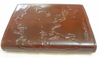 Handmade Leather Writing Journal Diary Refillable Vintage Travel Notebook Blank - Image 1 of 4