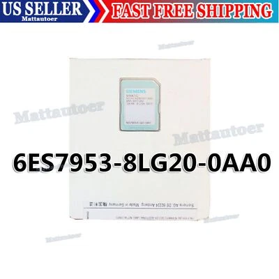 New Siemens 6ES7953-8LG20-0AA0  SIMATIC S7 Micro Memory Card 6ES7 953-8LG20-0AA0 - Image 1 of 4
