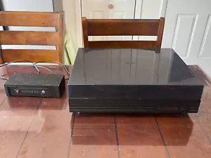 Vintage SYSTEMDEK IIXE Turntable w/ external Power Supply and NAGAOKA MP11 boron - Picture 1 of 10